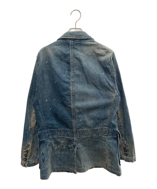 RRL（ダブルアールエル）RRL (ダブルアールエル) デニムカバーオール インディゴ サイズ:Ｍの古着・服飾アイテム
