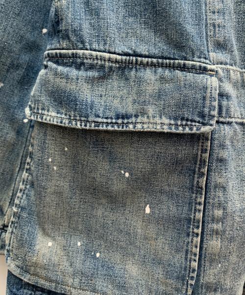 RRL（ダブルアールエル）RRL (ダブルアールエル) デニムカバーオール インディゴ サイズ:Ｍの古着・服飾アイテム