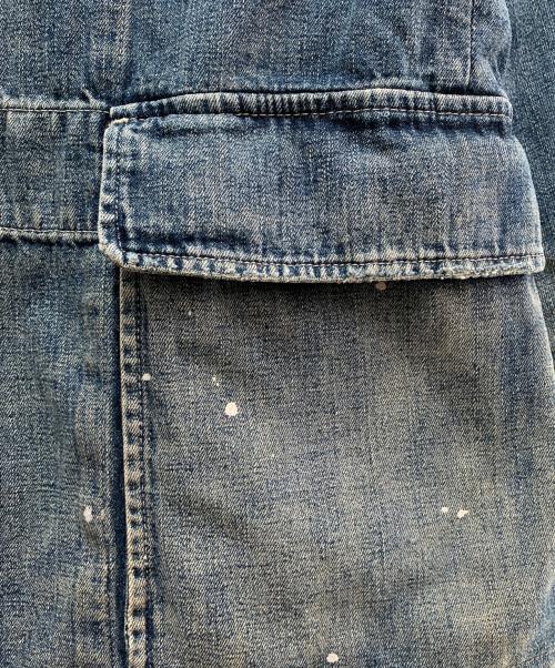 RRL（ダブルアールエル）RRL (ダブルアールエル) デニムカバーオール インディゴ サイズ:Ｍの古着・服飾アイテム