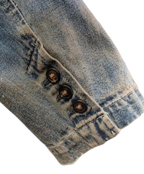 RRL（ダブルアールエル）RRL (ダブルアールエル) デニムカバーオール インディゴ サイズ:Ｍの古着・服飾アイテム