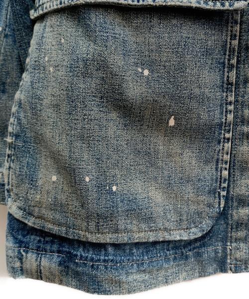 RRL（ダブルアールエル）RRL (ダブルアールエル) デニムカバーオール インディゴ サイズ:Ｍの古着・服飾アイテム
