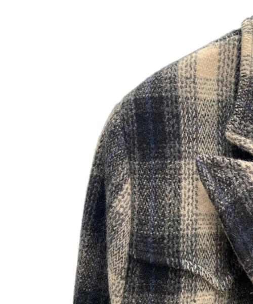 RRL（ダブルアールエル）RRL (ダブルアールエル) オンブレウールコート ブラック×ホワイト サイズ:不明の古着・服飾アイテム