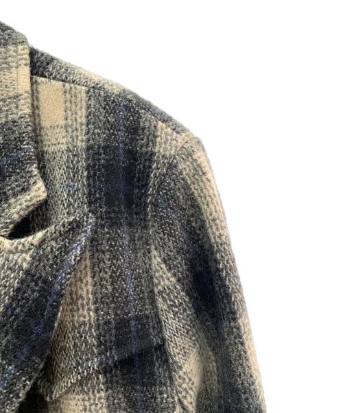 RRL（ダブルアールエル）RRL (ダブルアールエル) オンブレウールコート ブラック×ホワイト サイズ:不明の古着・服飾アイテム