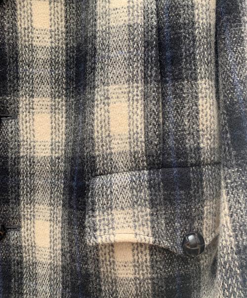 RRL（ダブルアールエル）RRL (ダブルアールエル) オンブレウールコート ブラック×ホワイト サイズ:不明の古着・服飾アイテム