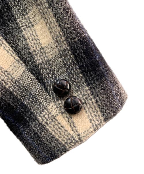 RRL（ダブルアールエル）RRL (ダブルアールエル) オンブレウールコート ブラック×ホワイト サイズ:不明の古着・服飾アイテム