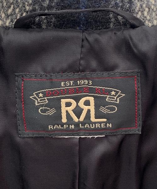 RRL（ダブルアールエル）RRL (ダブルアールエル) オンブレウールコート ブラック×ホワイト サイズ:不明の古着・服飾アイテム