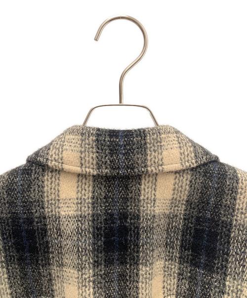 RRL（ダブルアールエル）RRL (ダブルアールエル) オンブレウールコート ブラック×ホワイト サイズ:不明の古着・服飾アイテム