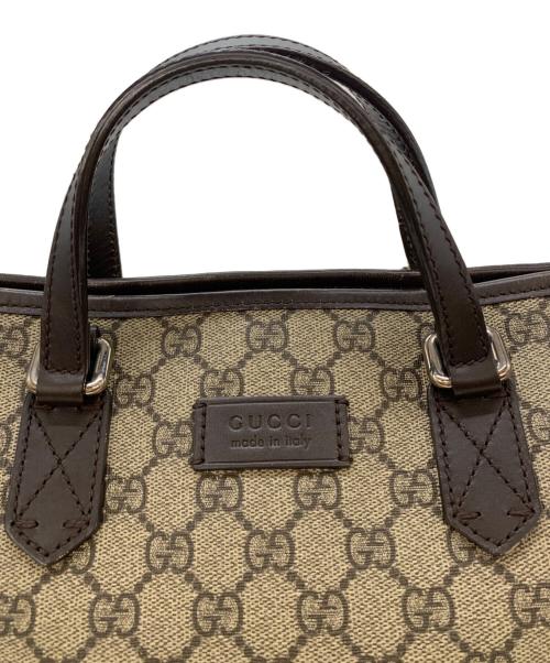 GUCCI（グッチ）GUCCI (グッチ) 2WAYバッグ グレーの古着・服飾アイテム