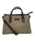 GUCCI（グッチ）の古着「2WAYバッグ」｜グレー