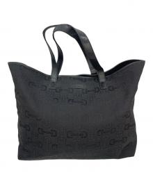 GUCCI（グッチ）の古着「トートバッグ」｜ブラック