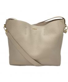 FURLA（フルラ）の古着「ショルダーバッグ」｜ベージュ