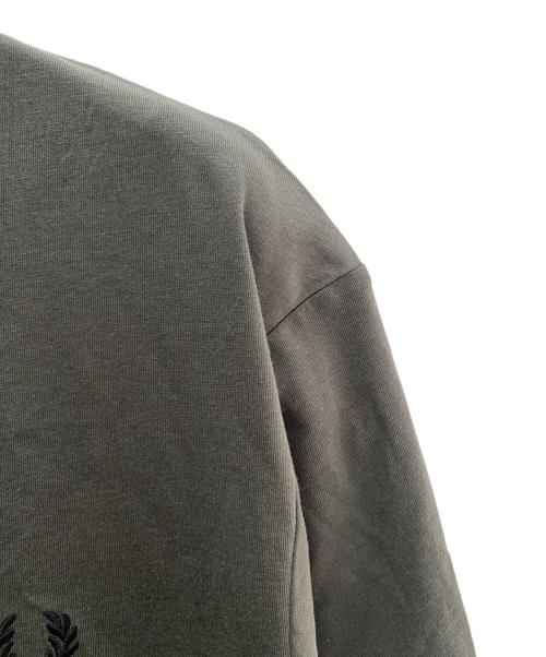 FRED PERRY（フレッドペリー）FRED PERRY (フレッドペリー) 半袖カットソー カーキ サイズ:Lの古着・服飾アイテム