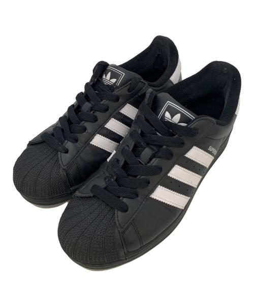 adidas（アディダス）adidas (アディダス) ローカットスニーカー ブラック サイズ:26.5cmの古着・服飾アイテム