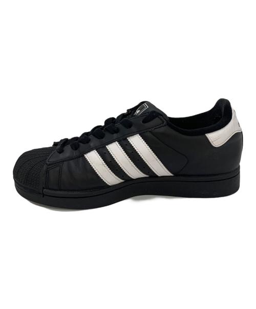 adidas（アディダス）adidas (アディダス) ローカットスニーカー ブラック サイズ:26.5cmの古着・服飾アイテム