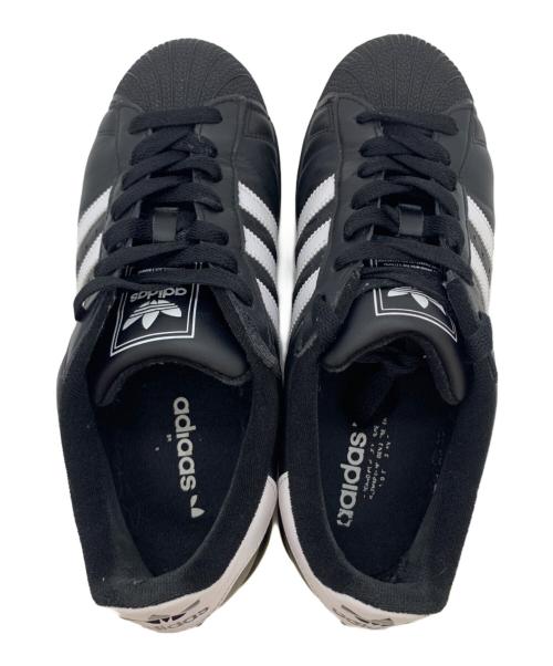 adidas（アディダス）adidas (アディダス) ローカットスニーカー ブラック サイズ:26.5cmの古着・服飾アイテム