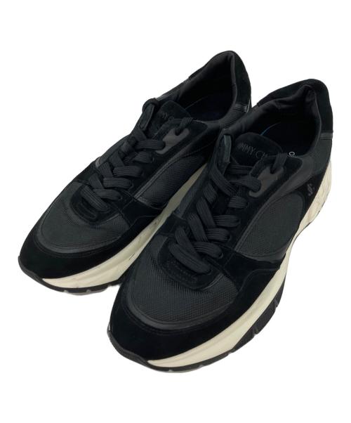 JIMMY CHOO（ジミーチュウ）JIMMY CHOO (ジミーチュウ) スニーカー ブラック サイズ:44の古着・服飾アイテム