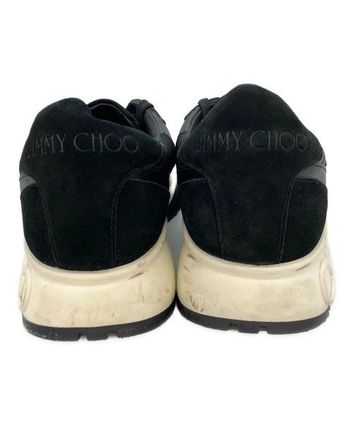 JIMMY CHOO（ジミーチュウ）JIMMY CHOO (ジミーチュウ) スニーカー ブラック サイズ:44の古着・服飾アイテム