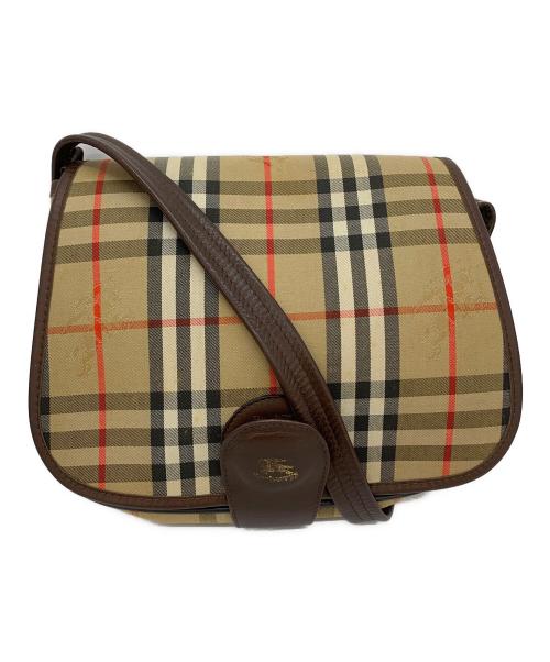 BURBERRY（バーバリー）BURBERRY (バーバリー) ショルダーバッグ ブラウンの古着・服飾アイテム
