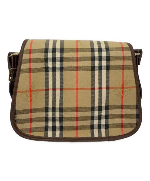 BURBERRY（バーバリー）BURBERRY (バーバリー) ショルダーバッグ ブラウンの古着・服飾アイテム