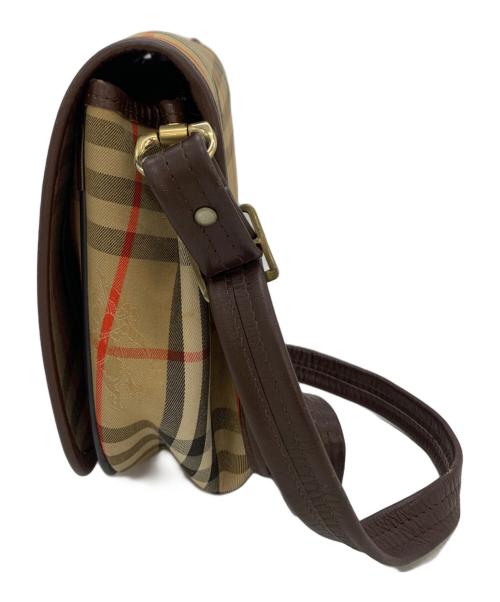 BURBERRY（バーバリー）BURBERRY (バーバリー) ショルダーバッグ ブラウンの古着・服飾アイテム
