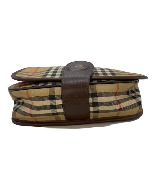 BURBERRY（バーバリー）BURBERRY (バーバリー) ショルダーバッグ ブラウンの古着・服飾アイテム