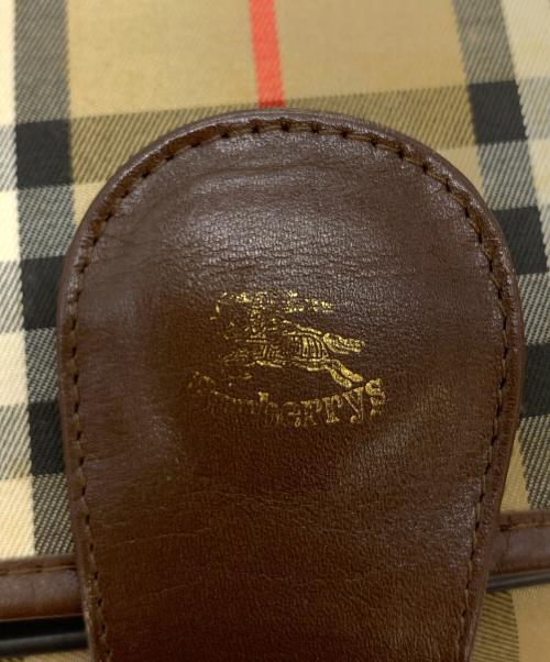 BURBERRY（バーバリー）BURBERRY (バーバリー) ショルダーバッグ ブラウンの古着・服飾アイテム