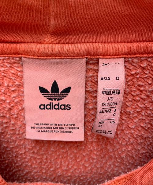 adidas（アディダス）adidas (アディダス) パーカー レッド サイズ:XLの古着・服飾アイテム