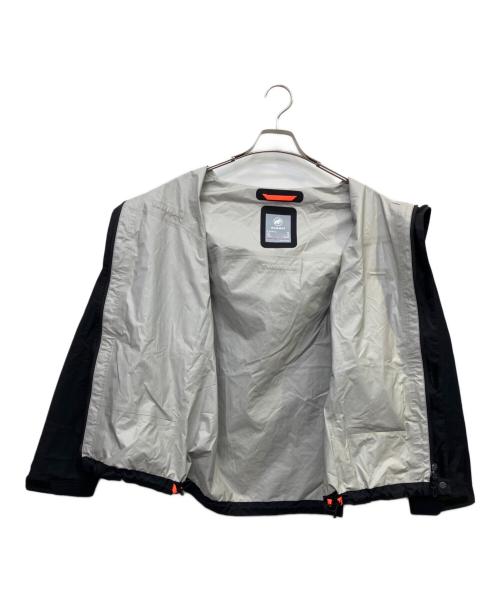 MAMMUT（マムート）MAMMUT (マムート) マイクロレイヤー ハードシェル フーデッド ジャケット ブラック サイズ:XSの古着・服飾アイテム