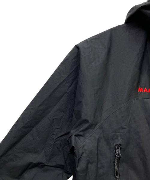 MAMMUT（マムート）MAMMUT (マムート) マイクロレイヤー ハードシェル フーデッド ジャケット ブラック サイズ:XSの古着・服飾アイテム