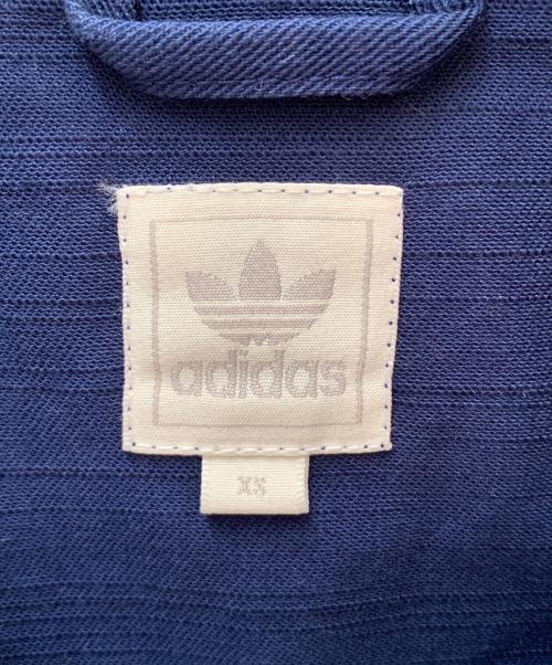 adidas（アディダス）adidas (アディダス) トラックジャケット ホワイト×ネイビー サイズ:XSの古着・服飾アイテム