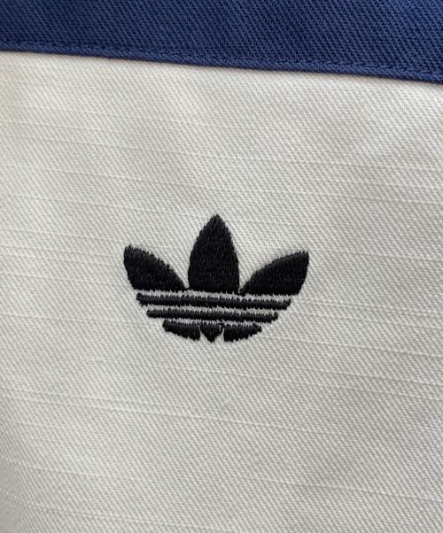 adidas（アディダス）adidas (アディダス) トラックジャケット ホワイト×ネイビー サイズ:XSの古着・服飾アイテム