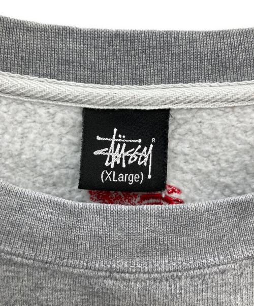 stussy（ステューシー）stussy (ステューシー) シルバータグ ラスタカラー グレー サイズ:XLの古着・服飾アイテム