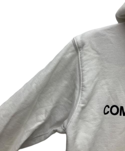 COMME des GARCONS（コムデギャルソン）COMME des GARCONS (コムデギャルソン) プルオーバーパーカー ホワイト サイズ:Ｍの古着・服飾アイテム