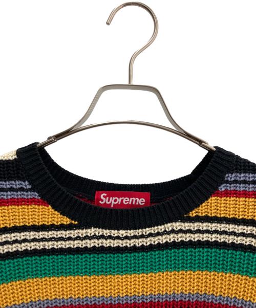 SUPREME（シュプリーム）Supreme (シュプリーム) Small Box Ribbed Sweater マルチカラー サイズ:XLの古着・服飾アイテム