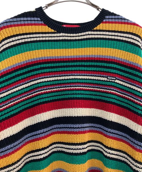SUPREME（シュプリーム）Supreme (シュプリーム) Small Box Ribbed Sweater マルチカラー サイズ:XLの古着・服飾アイテム