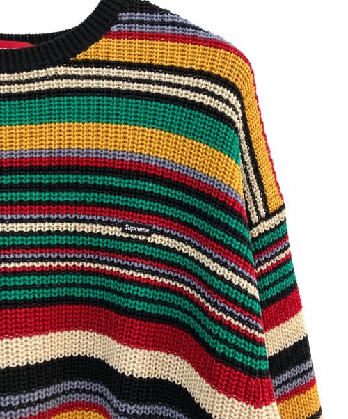 SUPREME（シュプリーム）Supreme (シュプリーム) Small Box Ribbed Sweater マルチカラー サイズ:XLの古着・服飾アイテム