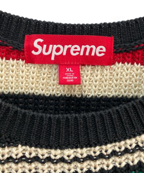 SUPREME（シュプリーム）Supreme (シュプリーム) Small Box Ribbed Sweater マルチカラー サイズ:XLの古着・服飾アイテム