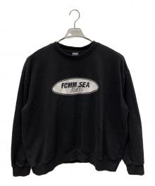 WIND AND SEA×FCMM（ウィンダンシー×エフシーエムエム）の古着「スウェット」｜ブラック