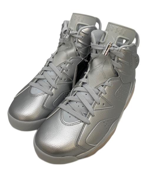 NIKE（ナイキ）NIKE (ナイキ) AIR JORDAN 6 RETRO × Paris Saint-Germain シルバー サイズ:27の古着・服飾アイテム