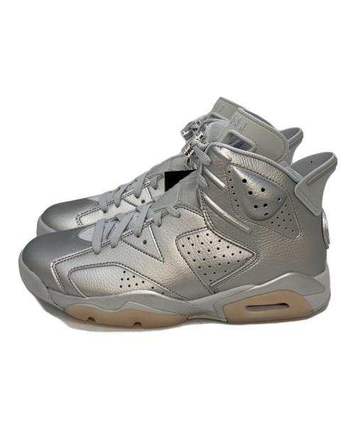 NIKE（ナイキ）NIKE (ナイキ) AIR JORDAN 6 RETRO × Paris Saint-Germain シルバー サイズ:27の古着・服飾アイテム