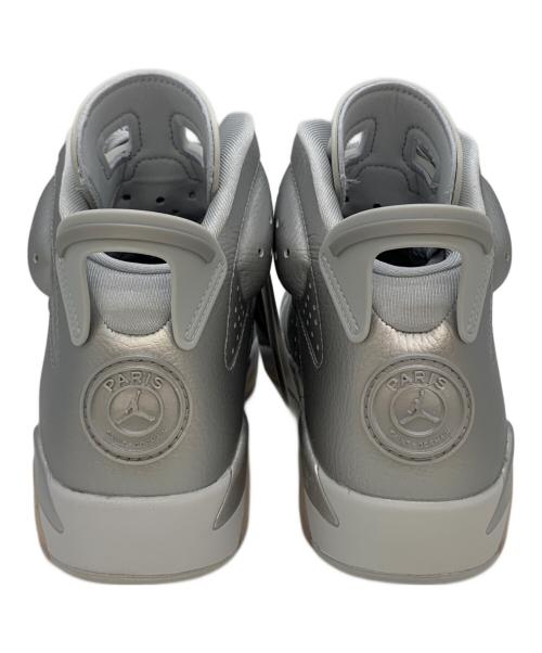 NIKE（ナイキ）NIKE (ナイキ) AIR JORDAN 6 RETRO × Paris Saint-Germain シルバー サイズ:27の古着・服飾アイテム