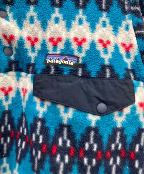 Patagonia（パタゴニア）Patagonia (パタゴニア) スナップT フリースジャケット ブルー サイズ:XSの古着・服飾アイテム