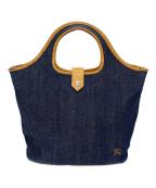 BURBERRY BLUE LABELバーバリー ブルー レーベル）の古着「トートバッグ」｜インディゴ