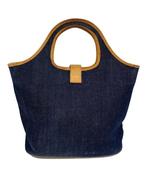 BURBERRY BLUE LABEL（バーバリー ブルー レーベル）BURBERRY BLUE LABEL (バーバリー ブルー レーベル) トートバッグ インディゴの古着・服飾アイテム
