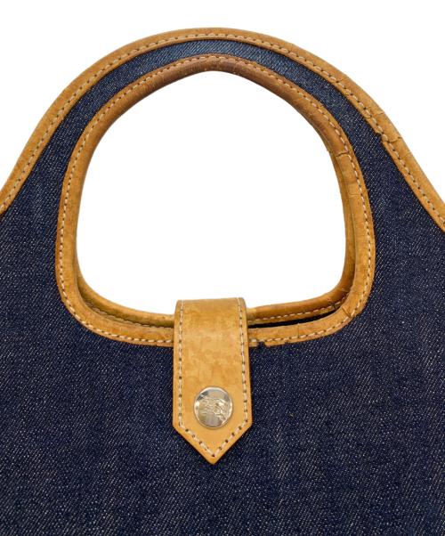 BURBERRY BLUE LABEL（バーバリー ブルー レーベル）BURBERRY BLUE LABEL (バーバリー ブルー レーベル) トートバッグ インディゴの古着・服飾アイテム