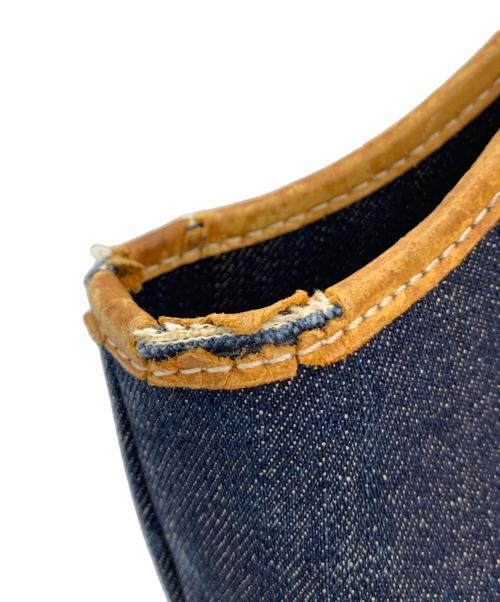 BURBERRY BLUE LABEL（バーバリー ブルー レーベル）BURBERRY BLUE LABEL (バーバリー ブルー レーベル) トートバッグ インディゴの古着・服飾アイテム