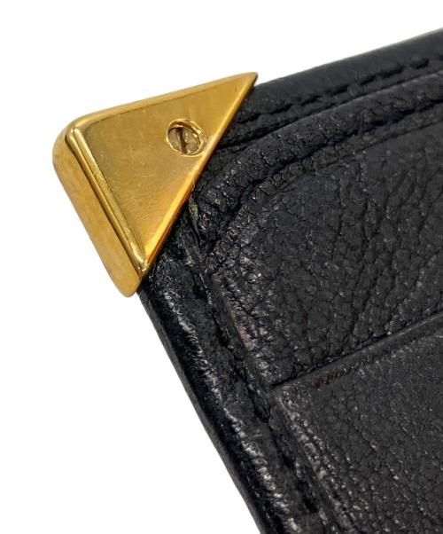 Salvatore Ferragamo（サルヴァトーレ フェラガモ）Salvatore Ferragamo (サルヴァトーレ フェラガモ) 2つ折り財布 ブラックの古着・服飾アイテム
