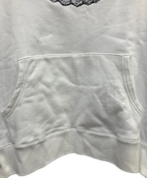 hazama（ハザマ）hazama (ハザマ) パーカー ホワイト サイズ:Ｍの古着・服飾アイテム