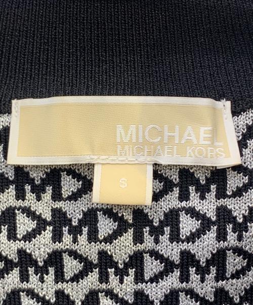 MICHAEL KORS（マイケルコース）MICHAEL KORS (マイケルコース) アンサンブルカーディガン ホワイト×ブラック サイズ:Ｓの古着・服飾アイテム