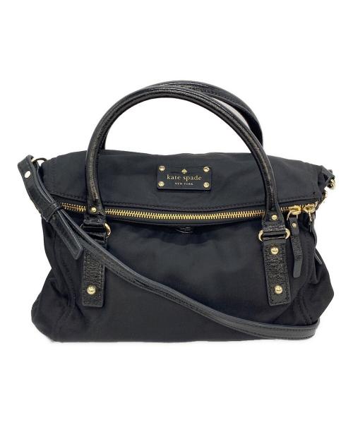 Kate Spade（ケイトスペード）Kate Spade (ケイトスペード) 2WAYバッグ ブラックの古着・服飾アイテム